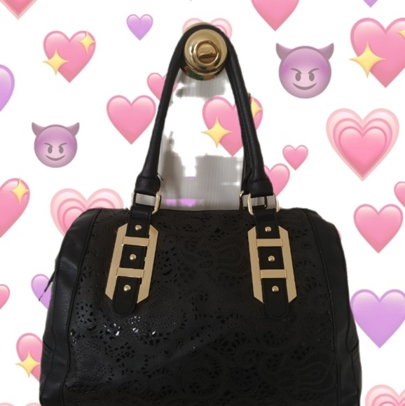 NWOT👜👜Black Satchel Handbag - Picture 2 of 8